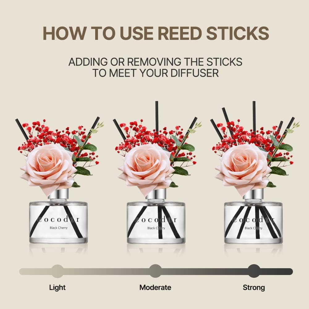 [COCODOR] Rose flower diffuser 200ml (4 types)
