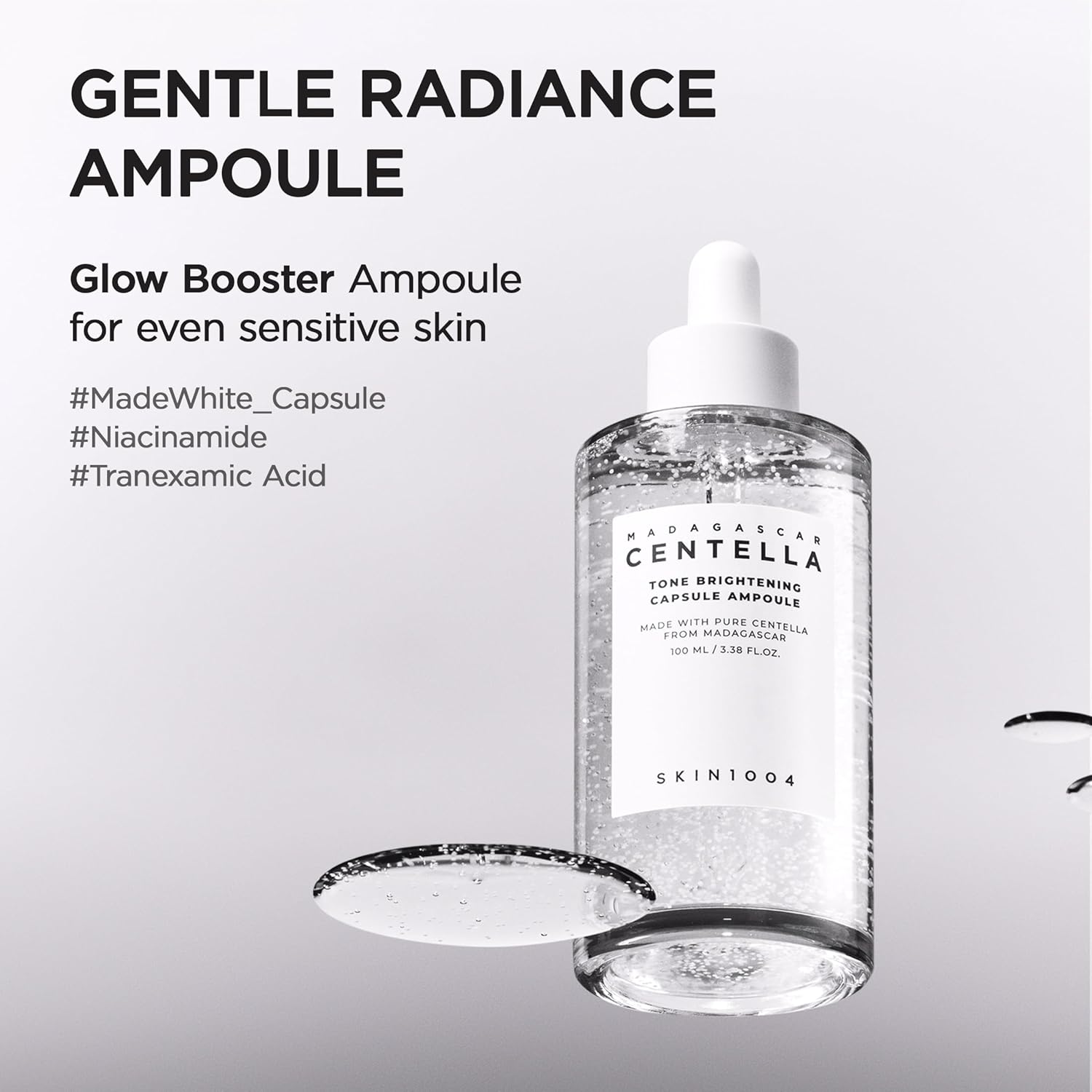Exclusive Set [SKIN1004] Madagascar Centella Radiance Booster Trio (Ampoule + Mask + Cream) *Special Price*