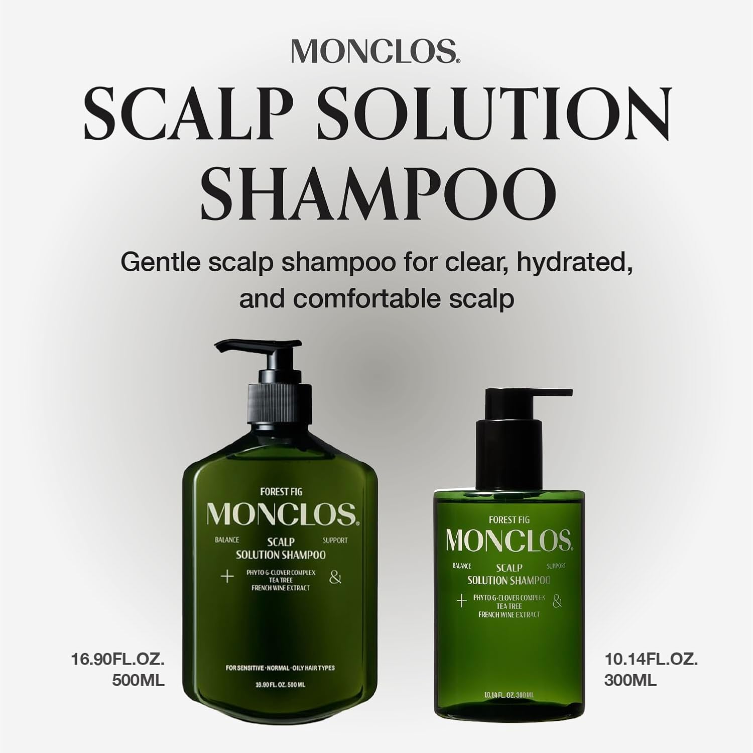 [MONCLOS] Scalp Solution Shampoo 500ml