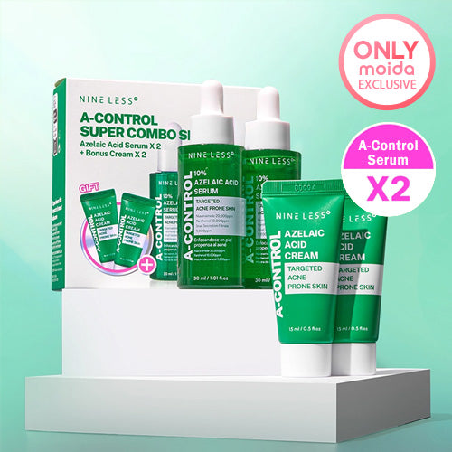 *EXCLUSIVE SET* [NINELESS] Azelaic Acid Serum Duo Set (Free Gift : Azelaic Acid Cream 15ml * 2ea)