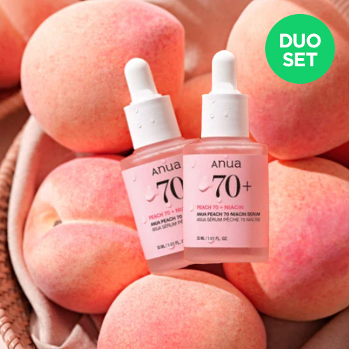 *2EA* [Anua] *renew* Peach 70% Niacinamide Serum 30ml
