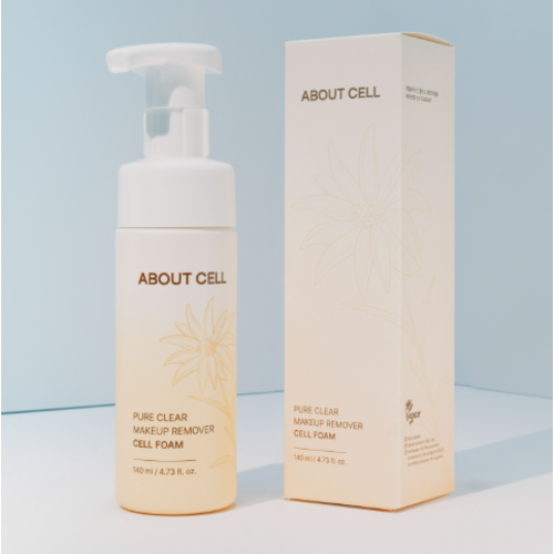 [ABOUT CELL] Pure Clear Makeup Remover Cell Foam 140ml