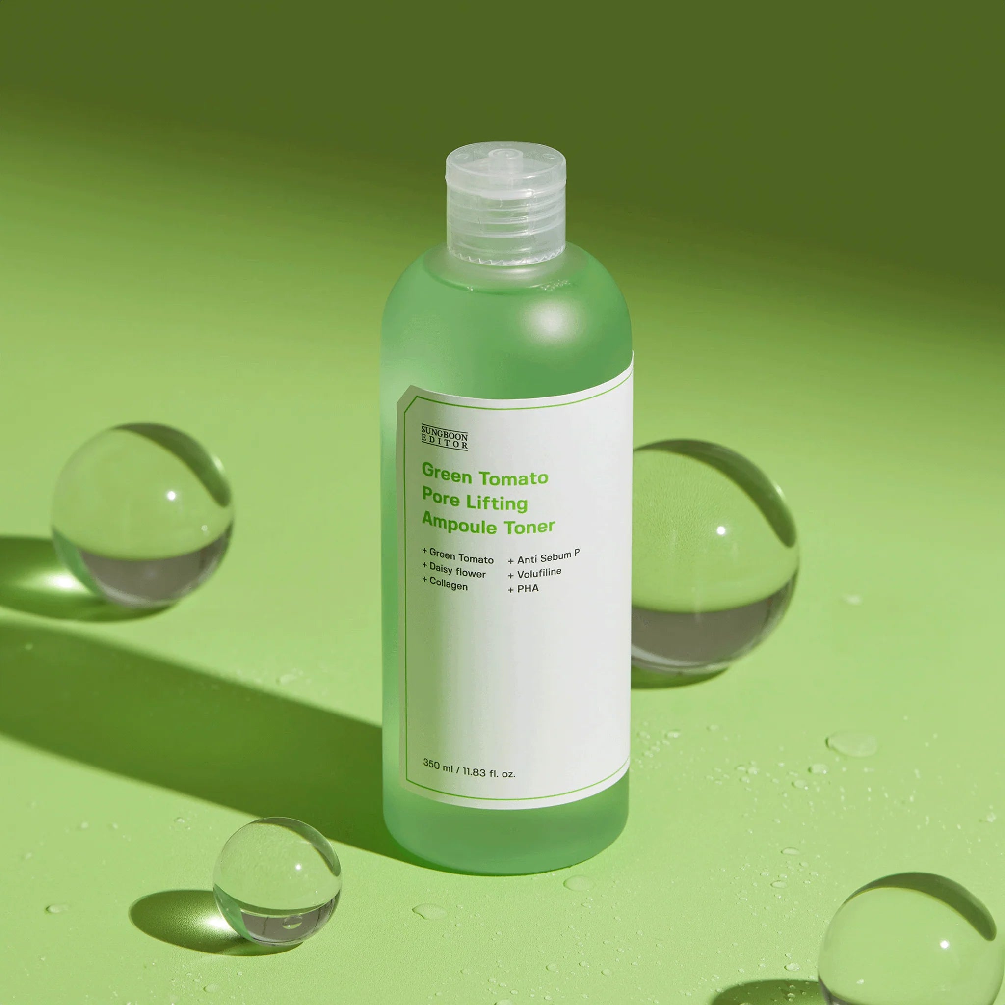 [SUNGBOON EDITOR] Green Tomato Pore Lifting Ampoule Toner 350ml