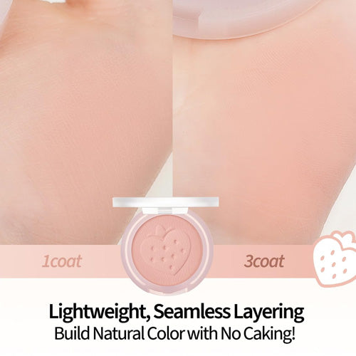 [Peripera] Pure Blushed Sunshine Cheek Soft Berry Edition (2 colors)