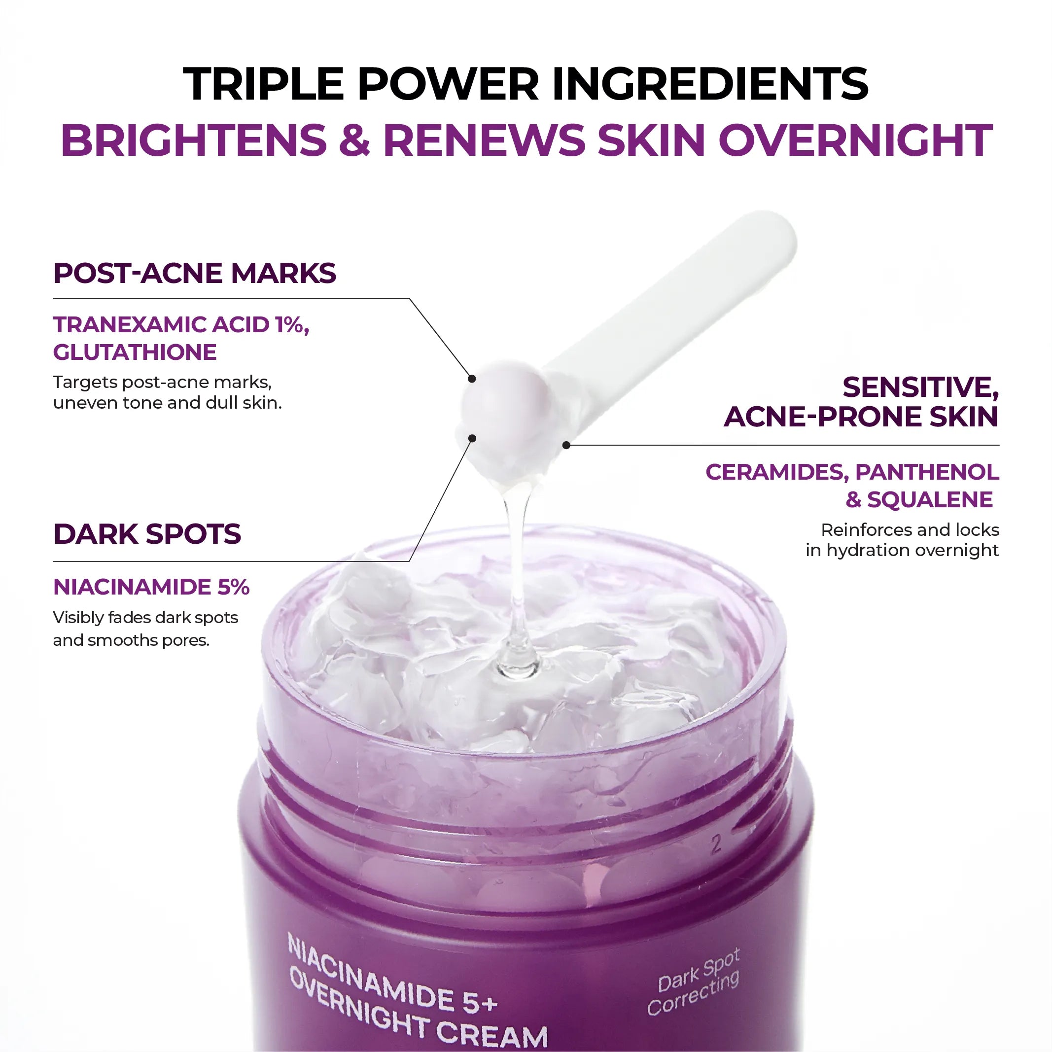 [Jumiso] Niacinamide 5 + Overnight Cream 50ml