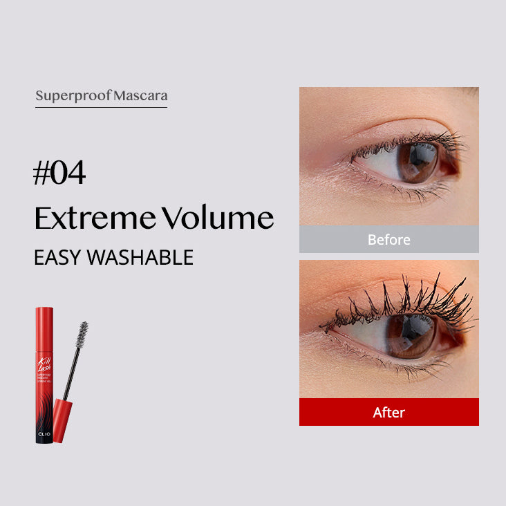 [CLIO] *NEW* Kill Lash Super Proof Mascara (4 types)