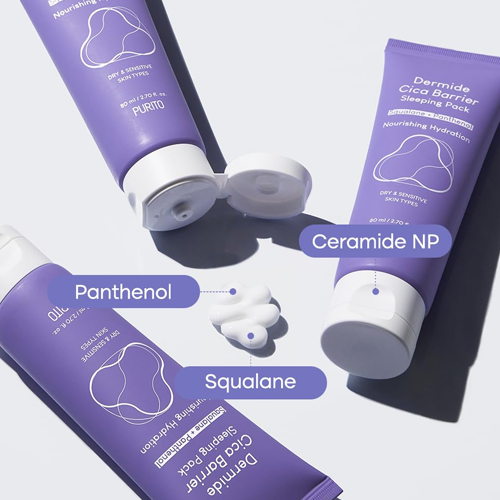 [Purito Seoul] Dermide Cica Barrier Sleeping Pack 80ml