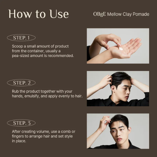 [OBgE] Mellow Clay Pomade 100g