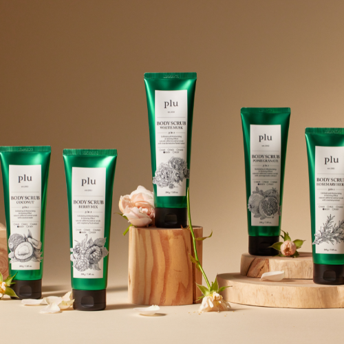 [plu] 3-in-1 Body Scrub (4 types)