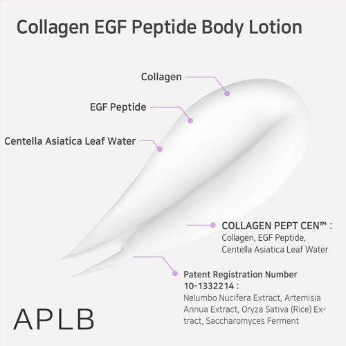 [APLB] Collagen EGF Peptide Body Lotion 300ml