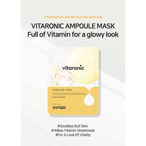 [SNP] Prep Vitaronic Ampoule Mask (10ea)