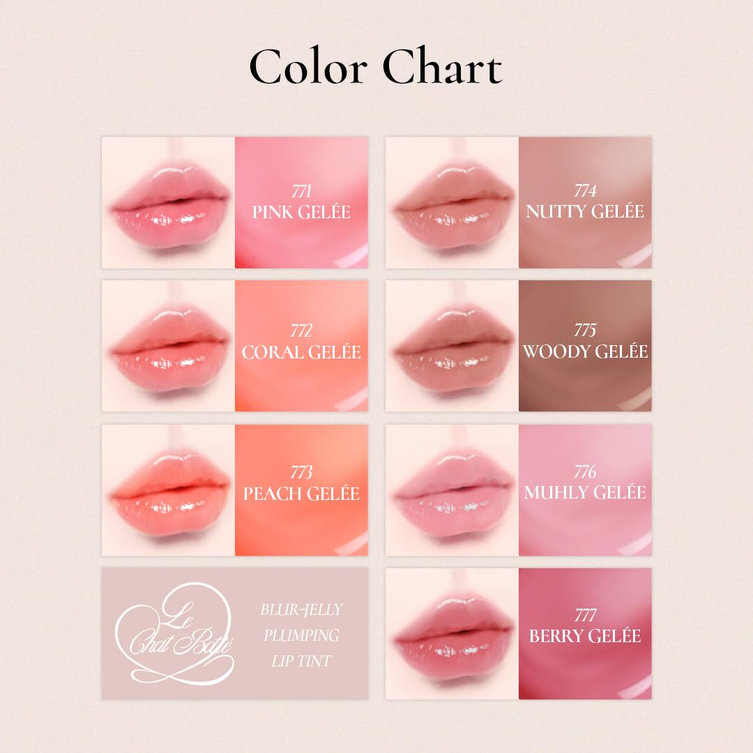 [Dinto] Blur-Jelly Plumping Lip Tint (5 colors)