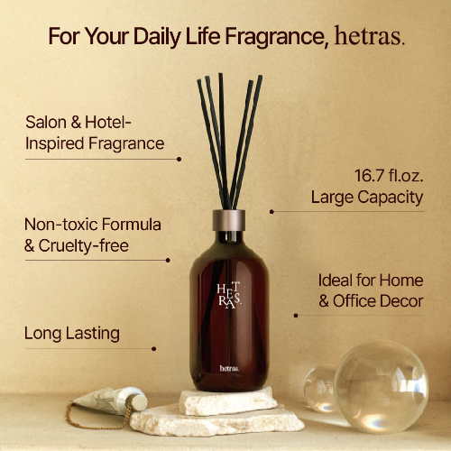 [hetras] Premium Diffuser (500ml*2ea) (15 types)