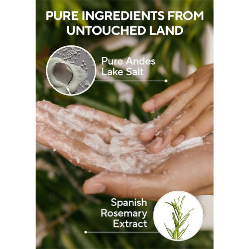 [aromatica] Rosemary Salt Scrub Shampoo 300ml