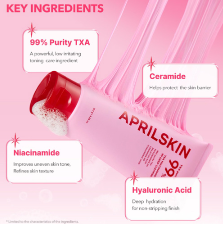 [APRILSKIN] TXA Niacinamide 99 Deep Cleanser 120ml