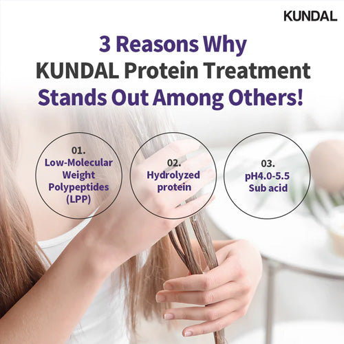 [KUNDAL] Honey & Macadamia Protein Treatment 500ml (7 types)