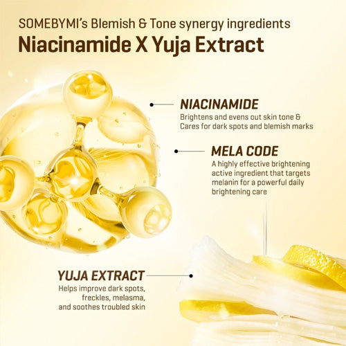 [SOMEBYMI] Yuja Niacin Anti-Blemish Daily Mask (30ea)
