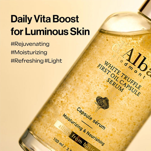 [d'Alba] White Truffle First Oil Capsule Serum 100ml