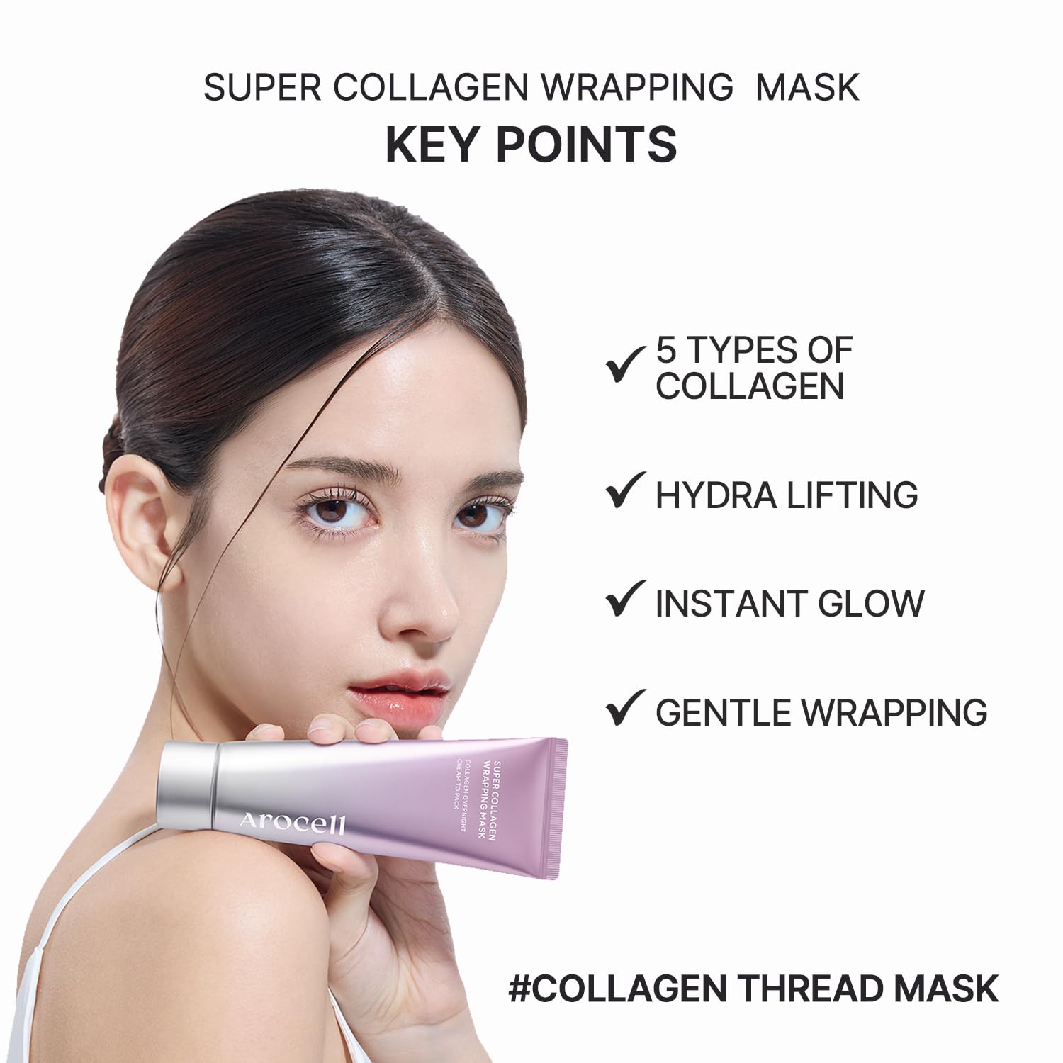 [Arocell] Super Collagen Wrapping Mask 80ml
