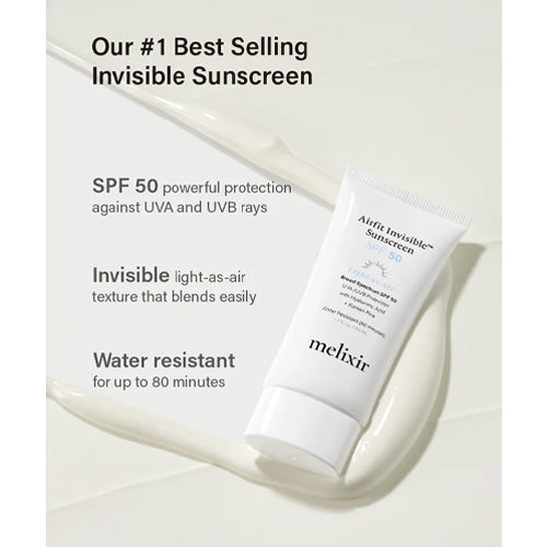 [Melixir] Airfit Invisible™ Sunscreen SPF 50 50ml