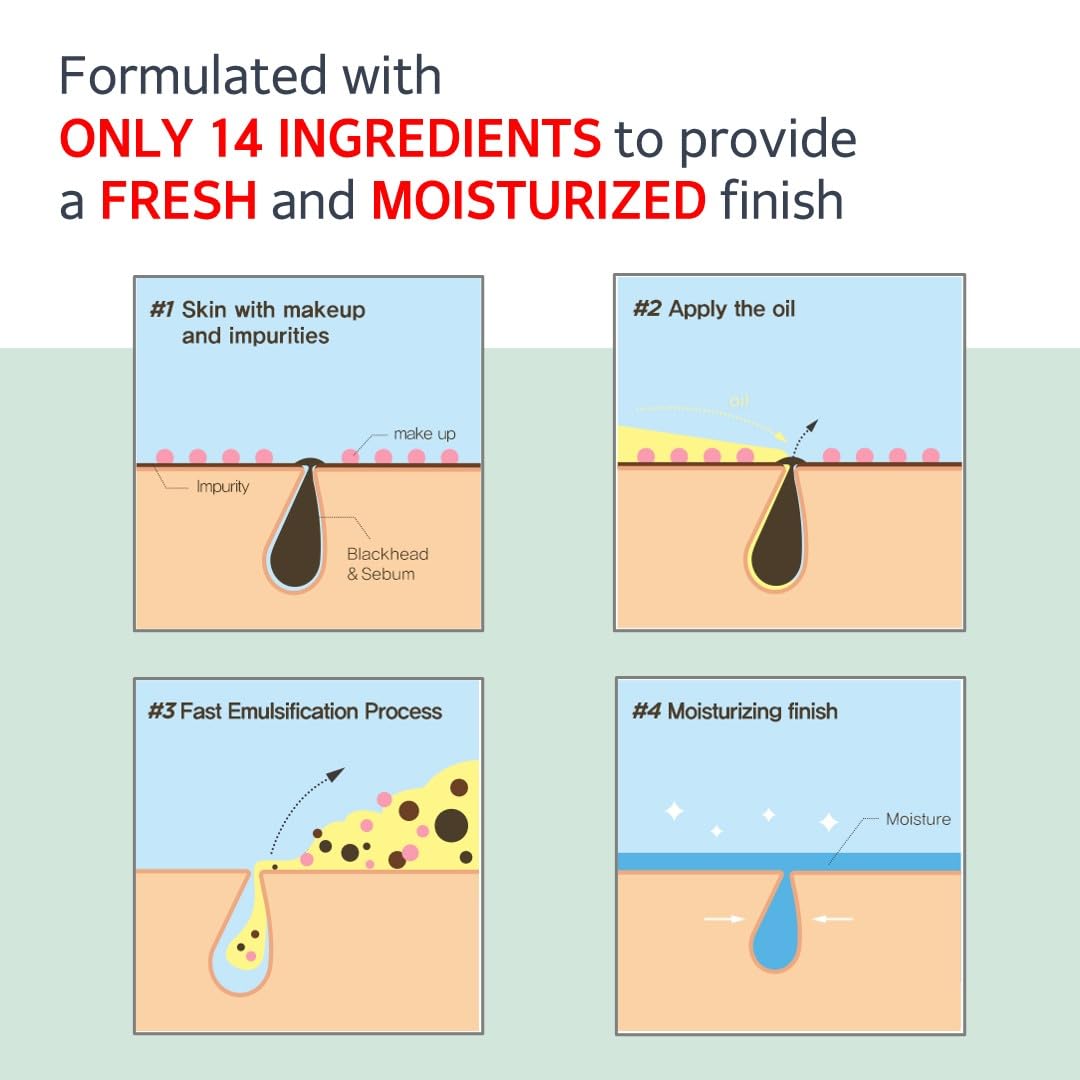 [make p:rem] *renewal* Safe Me Relief Moisture Cleansing Oil 210ml