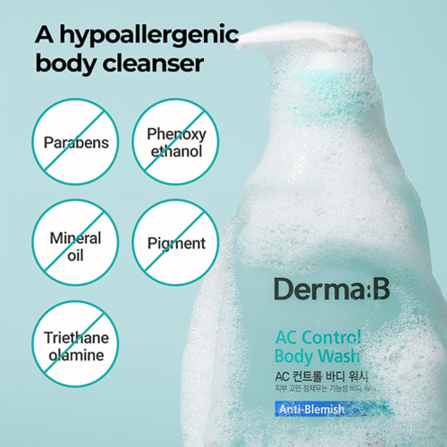 [DERMA:B] AC Control Body Wash 420 ml