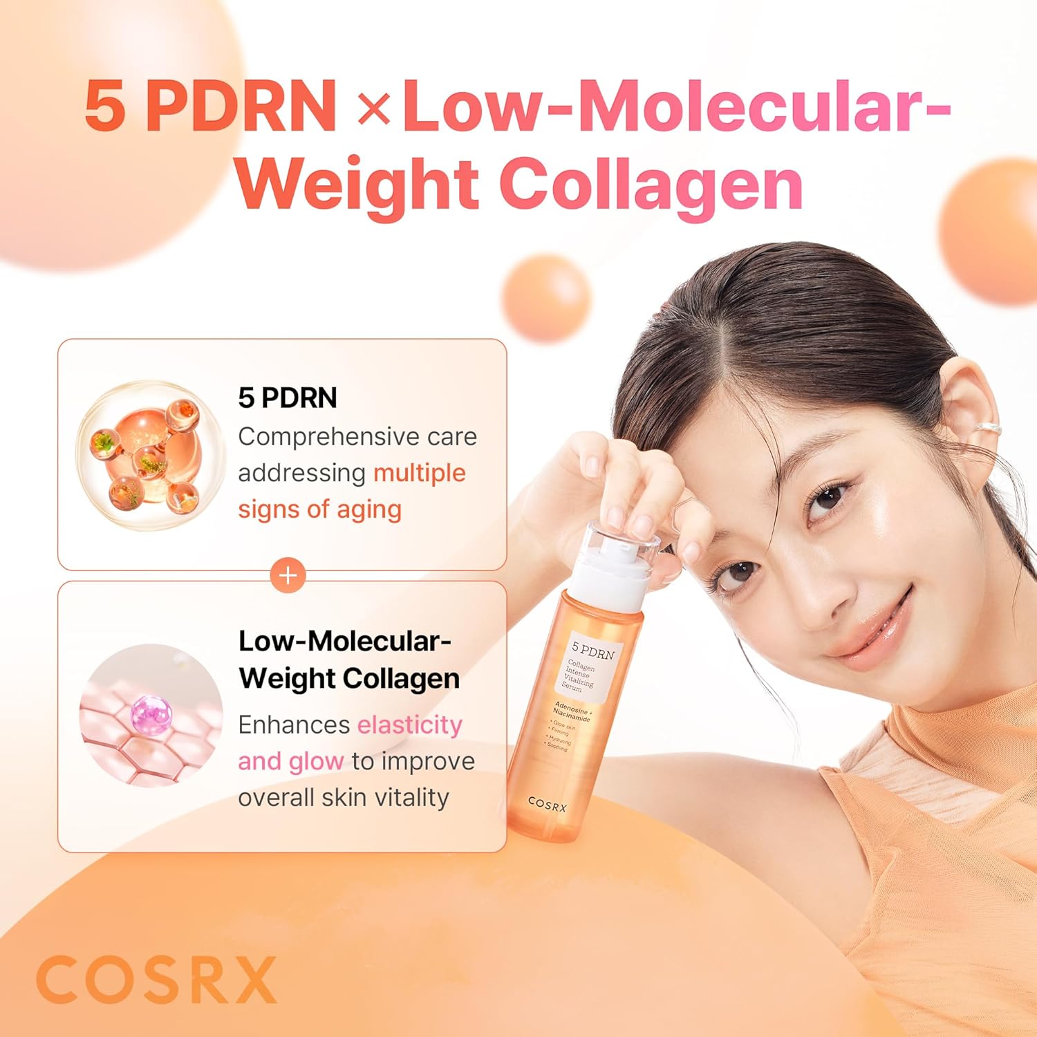 [COSRX] 5 PDRN Collagen Intense Vitalizing Serum 100ml