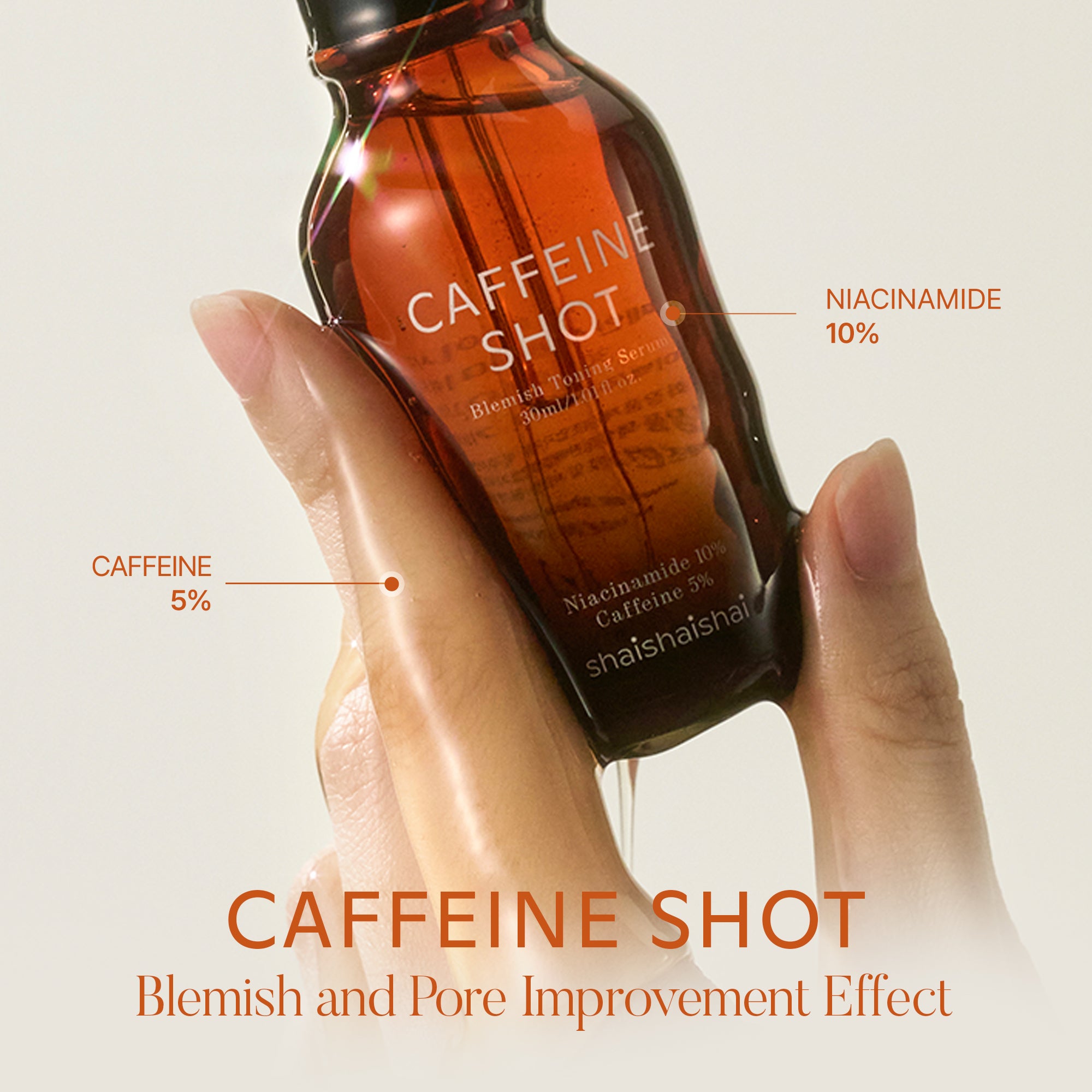 [shaishaishai] Caffeine Shot Vita C Toning Serum 30ml