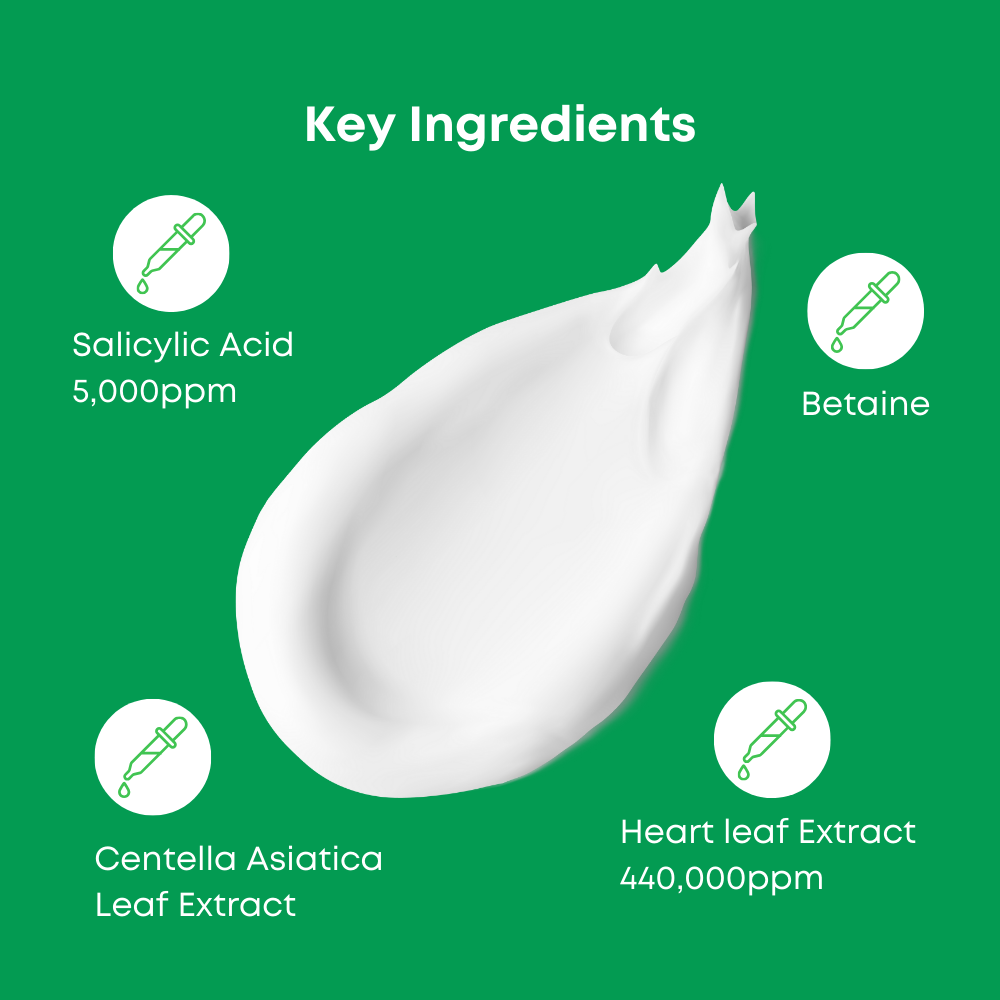 [NINE LESS] A-Control Heartleaf & BHA Cleanser 120ml