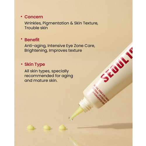 [KSECRET] SEOUL 1988 Eye Cream : Retinal Liposome 4% + Fermented Bean