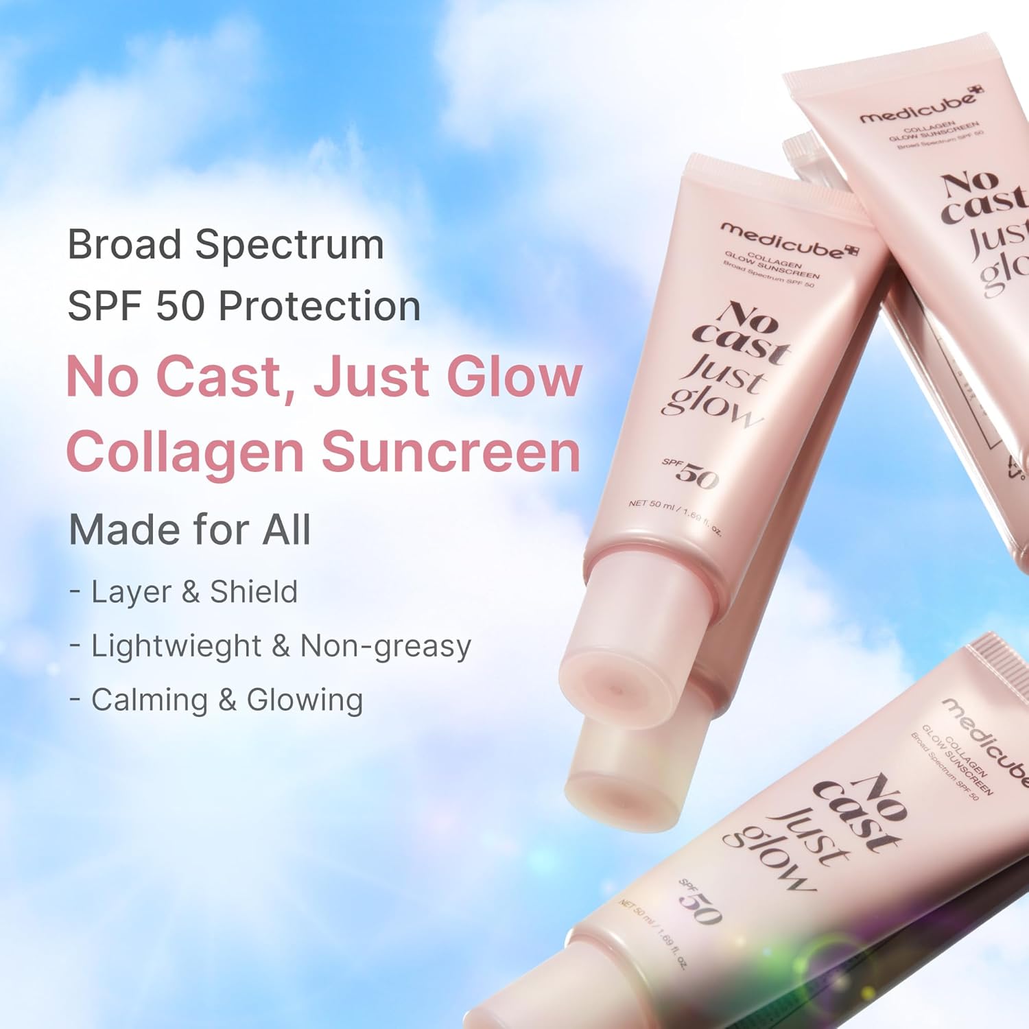 MOIDA SET [MOIDA] Best of K-Beauty Sunscreen Trio (Medicube + Numbuzin + TOCOBO) *Special Price*