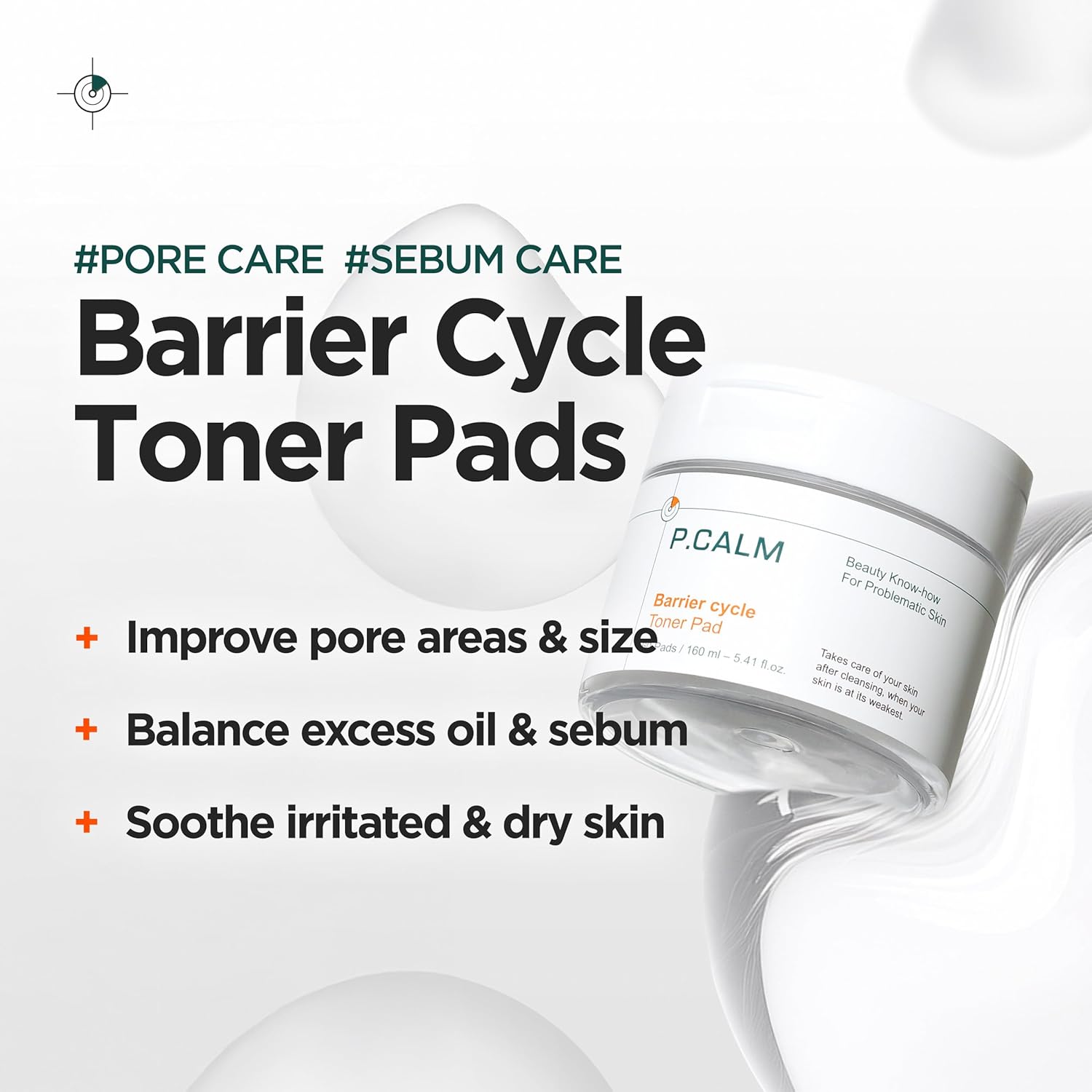 [P.CALM] Barrier cycle Toner Pad 200ml (60ea)