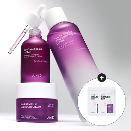 *Special Price* MOIDA SET [Jumiso] Brightening Routine Set: Niacinamide20 Serum + Toner + Night Cream