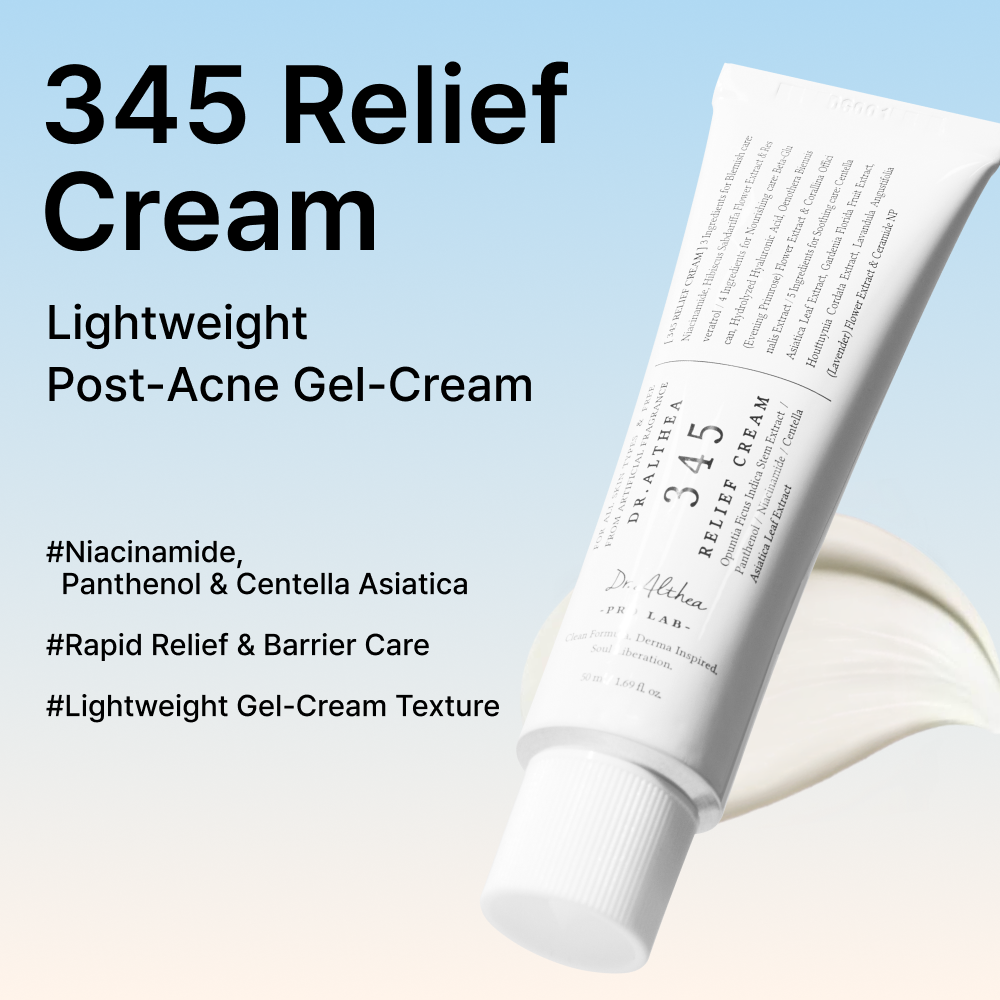MOIDA SET [Dr. Althea] 345 Calming & Post-Acne Relief Routine for Sensitive & Reactive Skin (Cream + Cream Mist + Cream Mask) *Special Price*