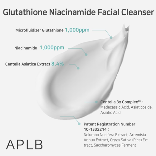 [APLB] Glutathione Niacinamide Facial Cleanser 80ml