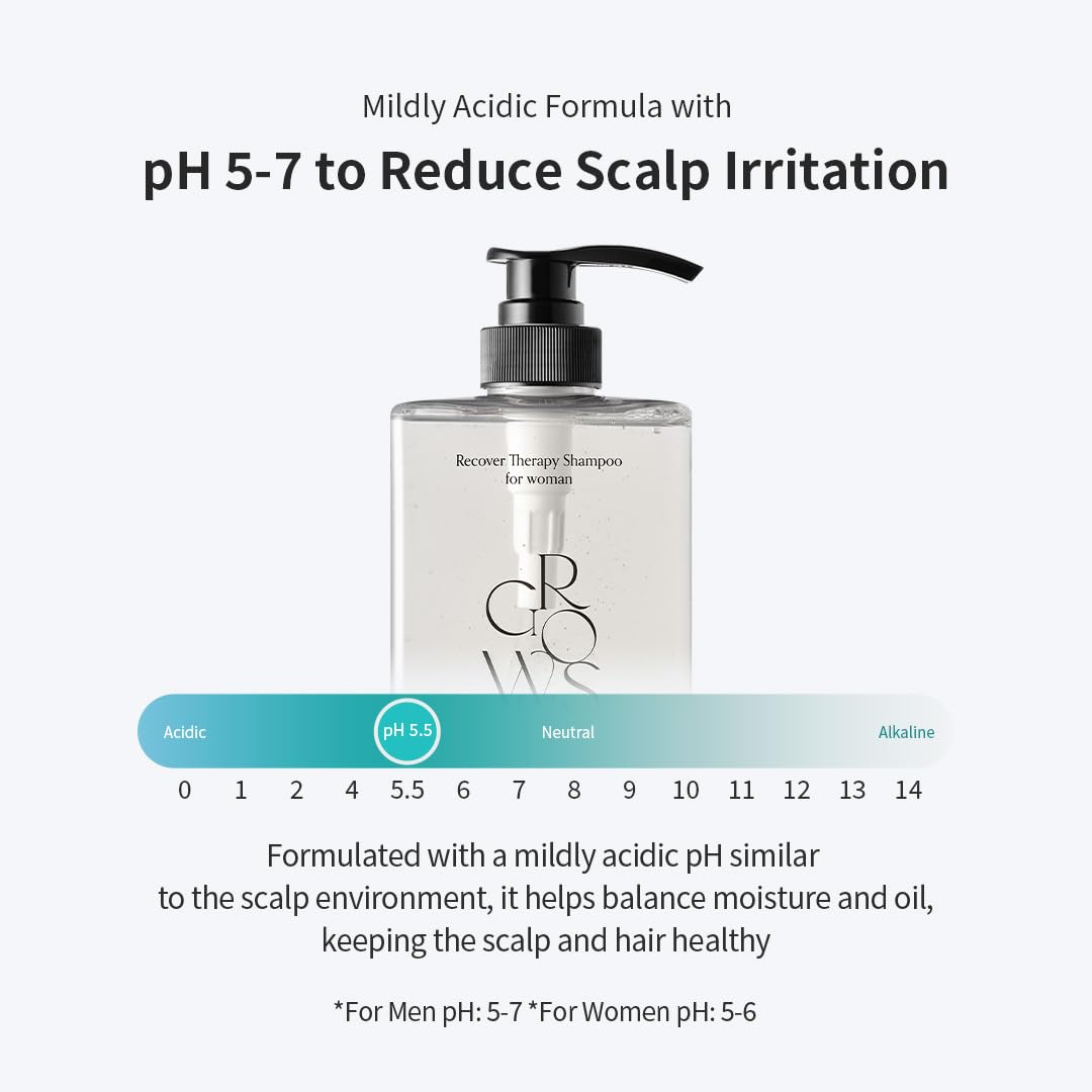 [GROWUS] Recover Therapy Shampoo for Man 500ml