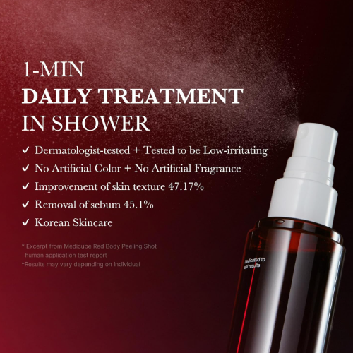 [Medicube] Red Acne Body Peeling Shot 2.0 110ml