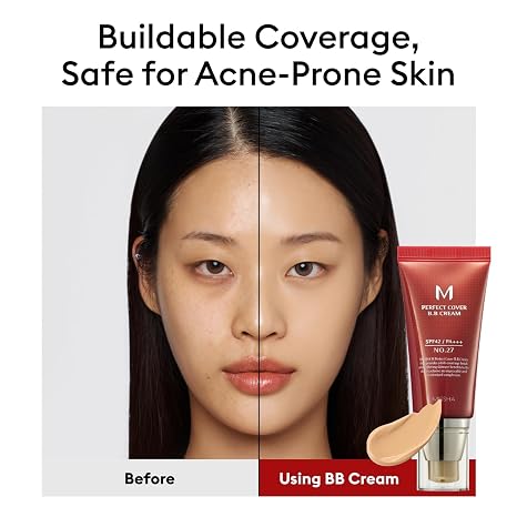 [Missha] M Perfect Cover BB Cream 50ml (6 Colors)