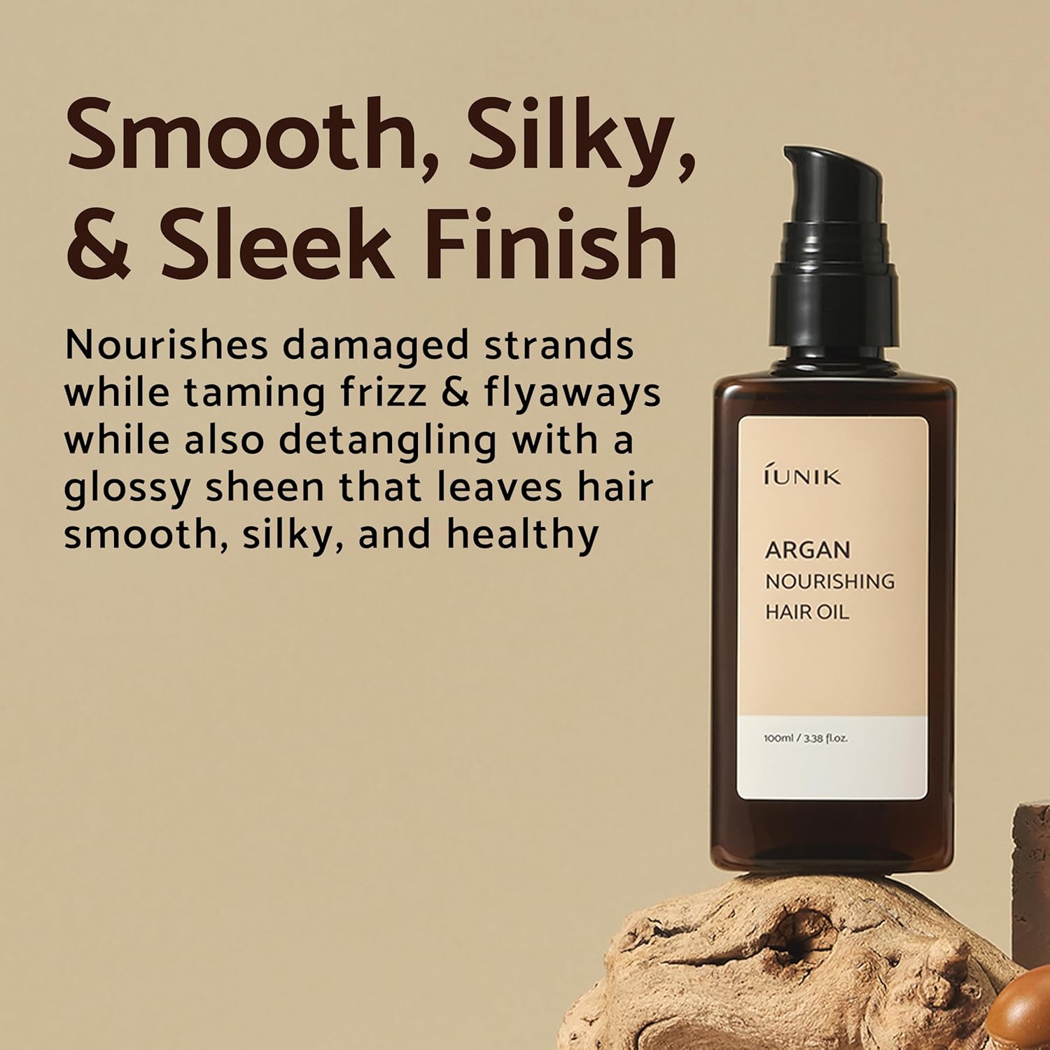 [iUNIK] Argan Nourishing Hair Oil 100ml