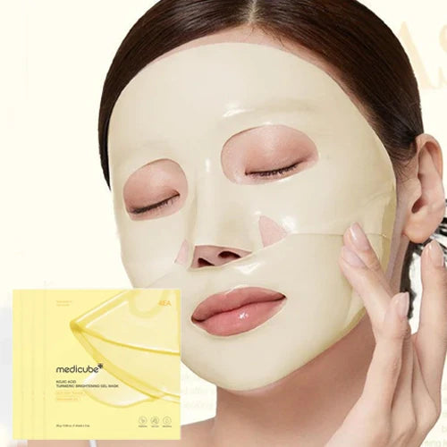 [Medicube] Kojic Acid Turmeric Brightening Gel Mask (1ea/4ea)