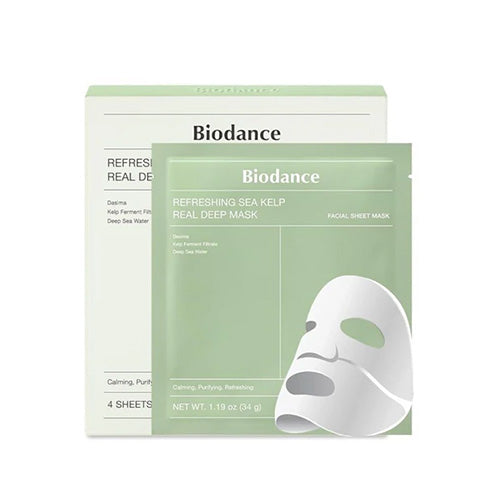 [Biodance] Refreshing Sea Kelp Real Deep Mask (1ea/4ea)