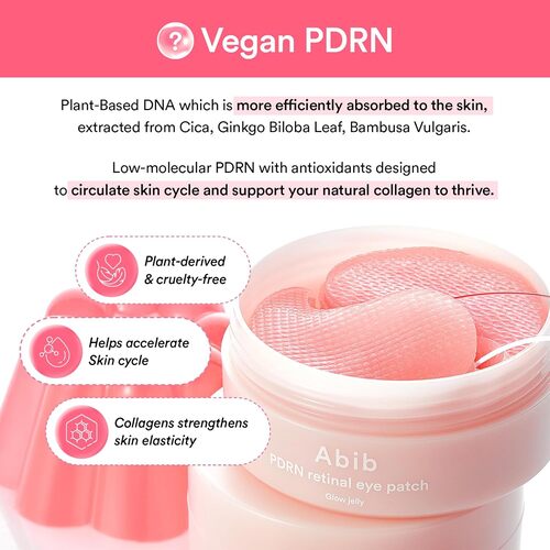 [Abib] PDRN Retinal Eye Patch Glow Jelly (60ea)
