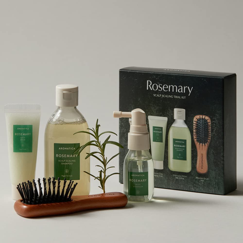 [aromatica] Rosemary Scalp Scaling Trial Kit