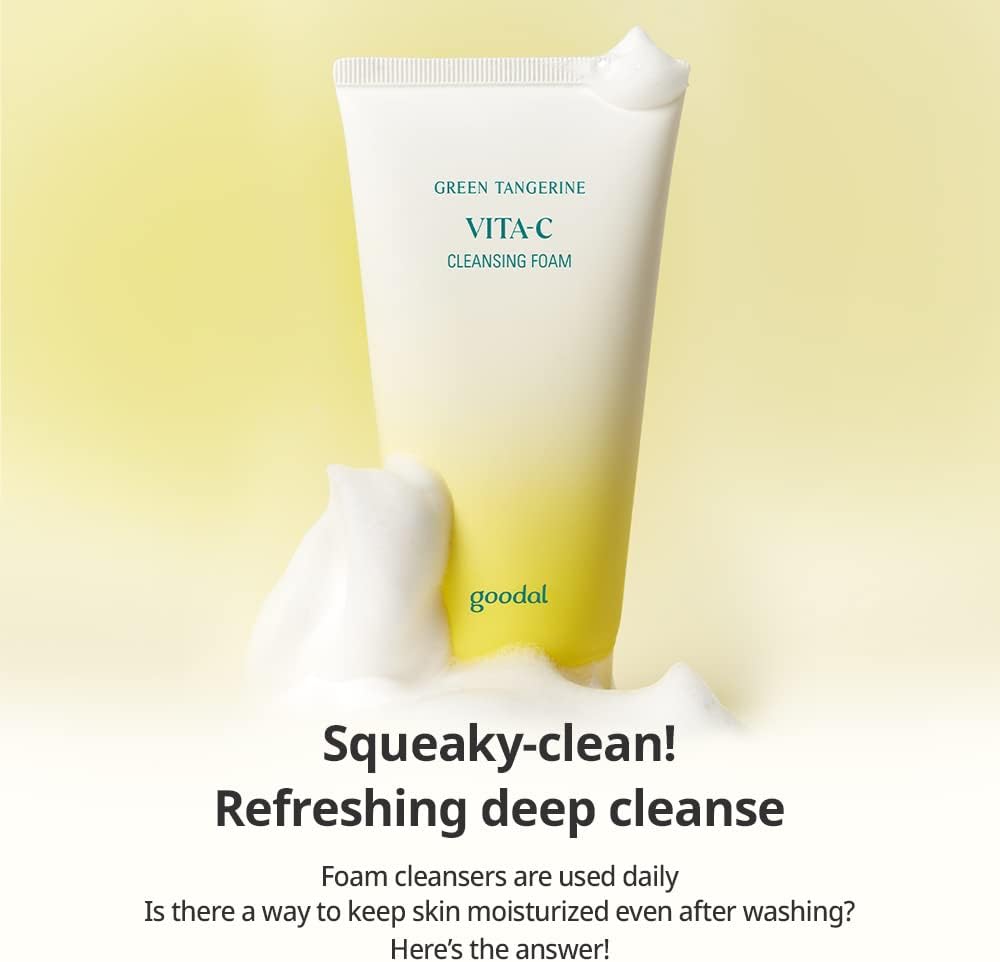 [Goodal] Green Tangerine Vita C Cleansing Foam 150ml