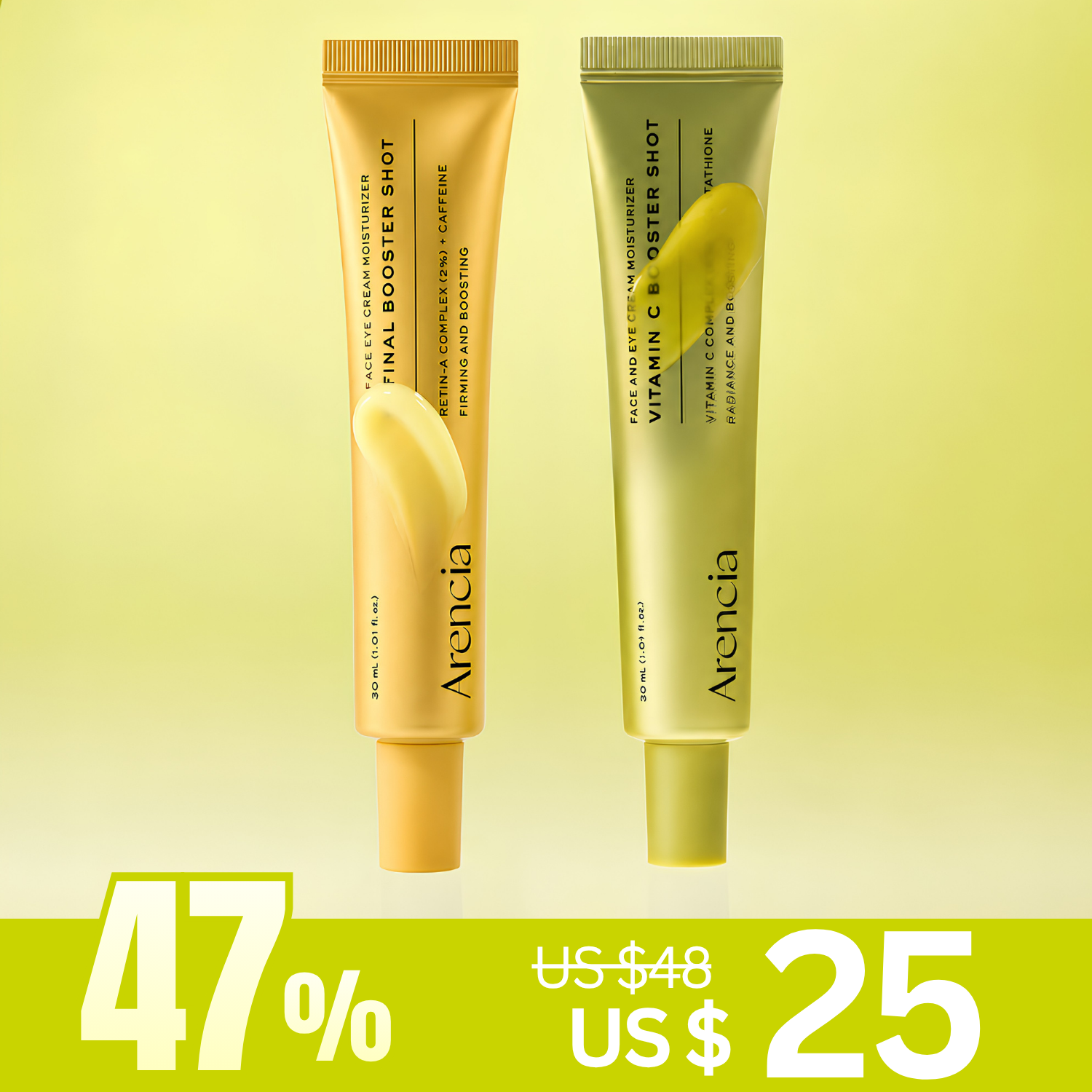 *Special Price* MOIDA SET [Arencia] Retinal & Vitamin C Booster Shot Duo Set