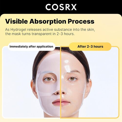 [COSRX] Advanced Snail Mucin Glass Glow Hydrogel Mask (3ea)