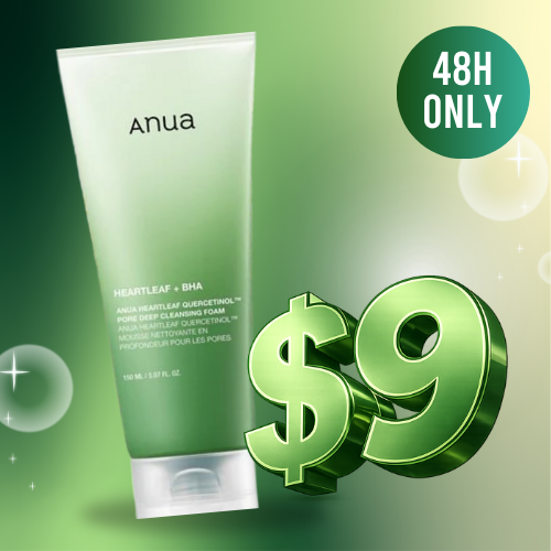 *Special Price*[Anua] Heartleaf Quercetinol Pore Deep Cleansing Foam 150ml