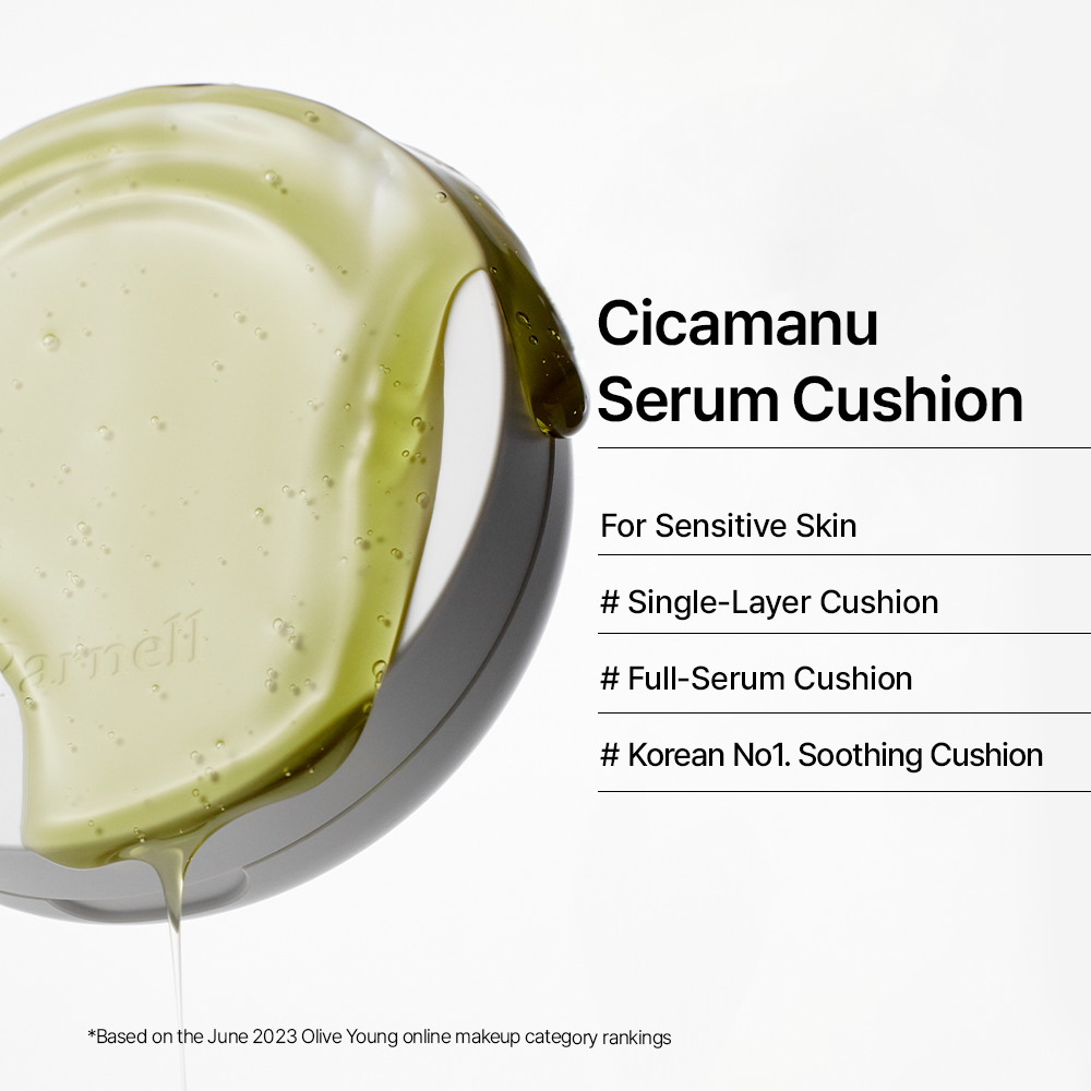 [PARNELL] Cicamanu Serum Cushion (6 colors)