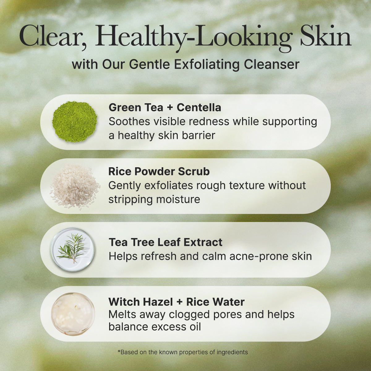 [Arencia] Fresh Green Rice Mochi Cleanser 120g