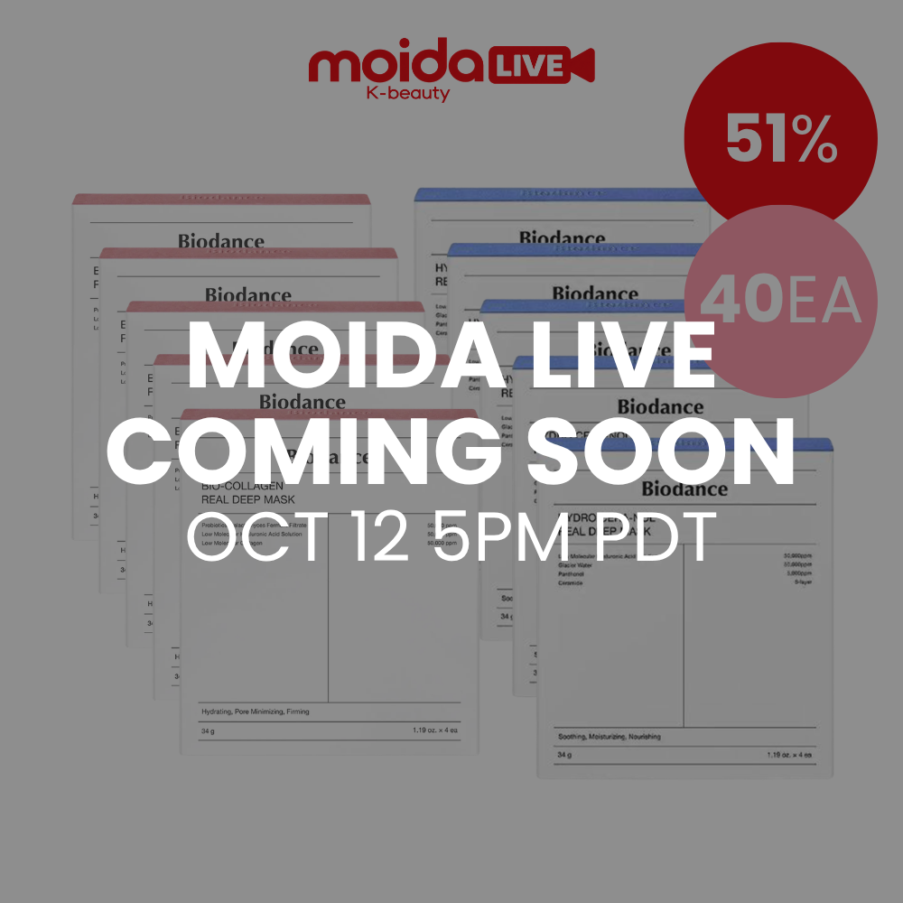 LIVE-EXCLUSIVE [Biodance] Bio-Collagen Real Deep Mask (4ea) X 5 + [Biodance] Hydro Cera-nol Real Deep Mask (4ea) X 5